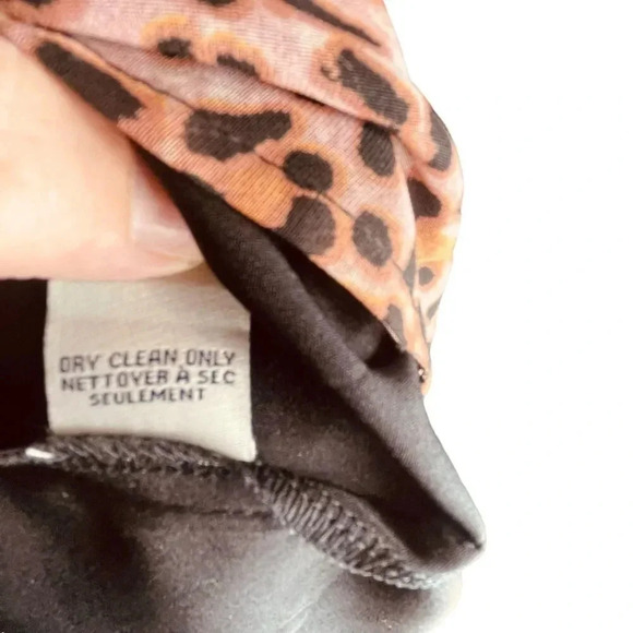 Anthropologie Ranna Gill Leopard Print Cut Out Midi Dress - Picture 6 of 15